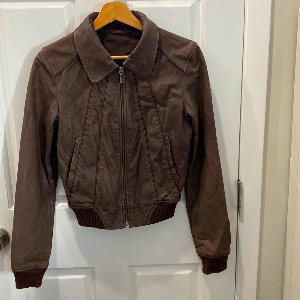 Leather jacket- excellent condition
